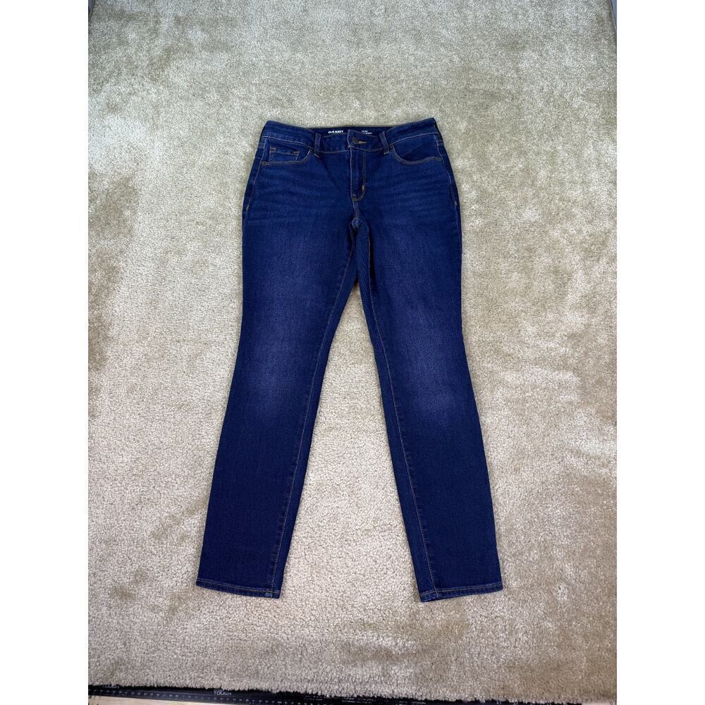 Old Navy Jeans 6 Petite Pop Icon Skinny Mid-Rise Medium Wash Stretch Womens B588